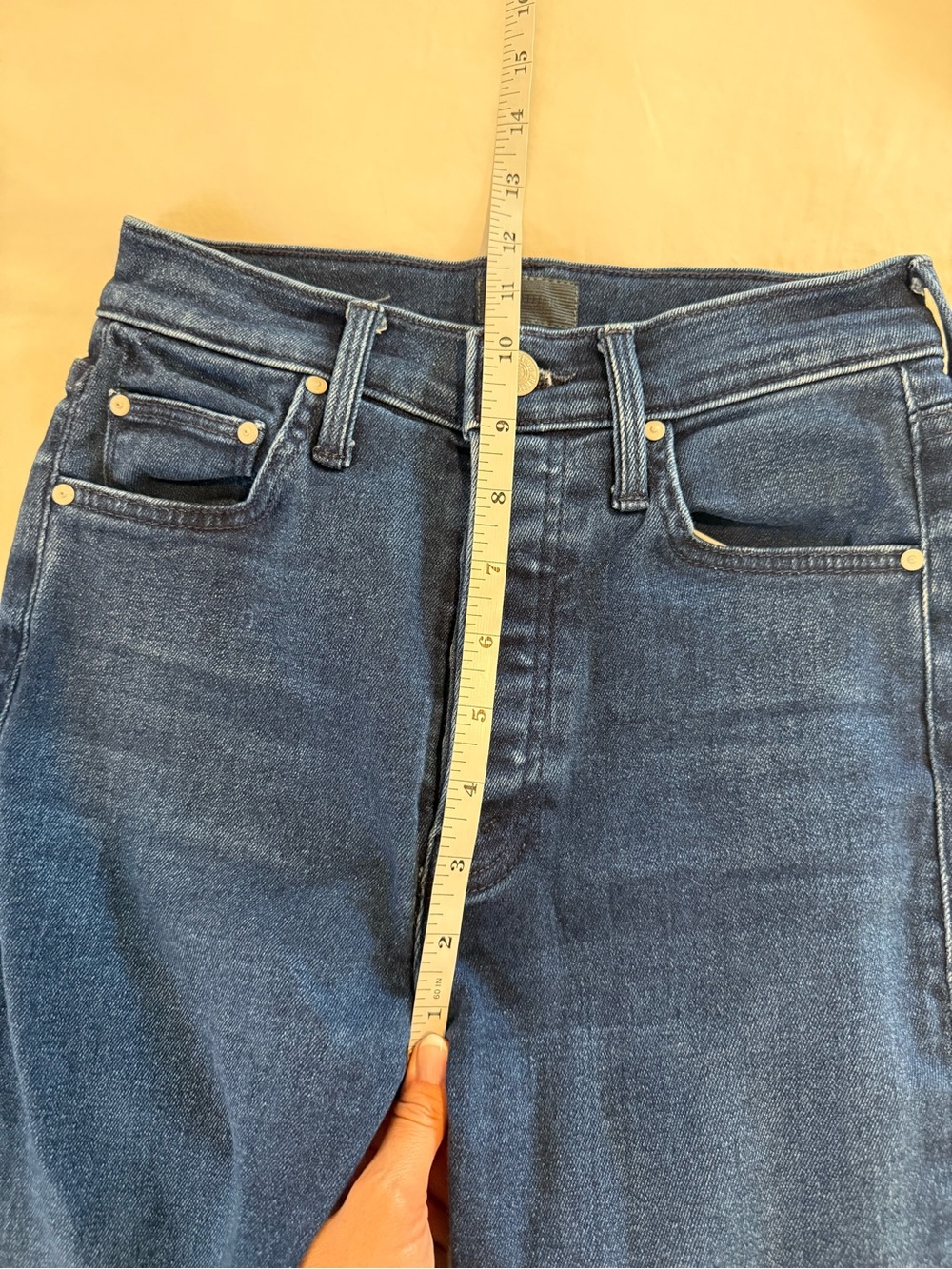 MOTHER The Tripper Ankle Jeans In Taking Shape Size 24 - Picture 13 of 14